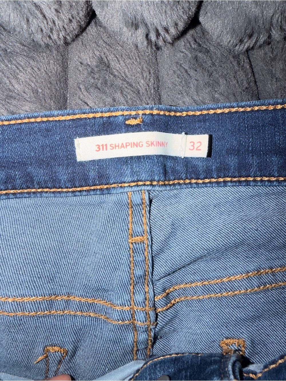 311 Shaping Skinny Jeans for Women — Dark Blue
